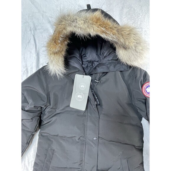Canada Goose Shelburne Parka New With Tags Black Women’s Large - Picture 4 of 16